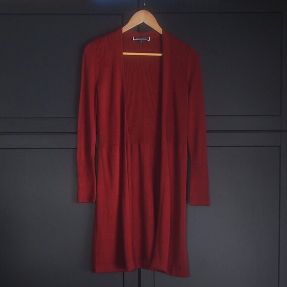 Melanie Lyne | Long Open Front Cardigan - Picture 1 of 6